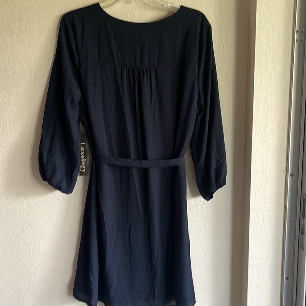 Cute navy blue dress - Picture 5 of 9